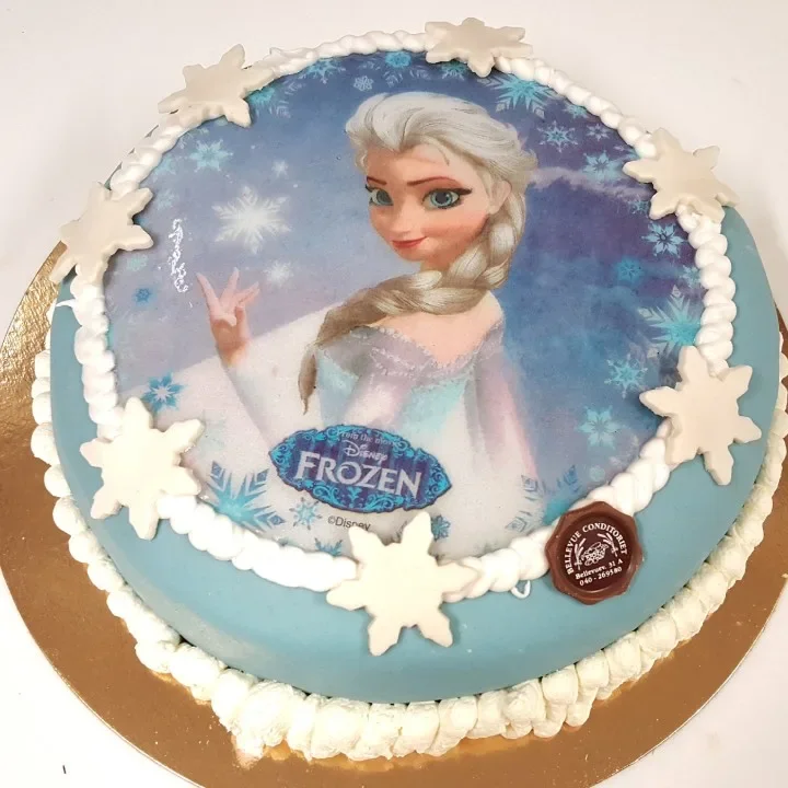 Frozen tårta